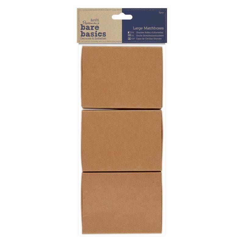 Papermania Bare Basics Large Matchboxes (PMA 174653)