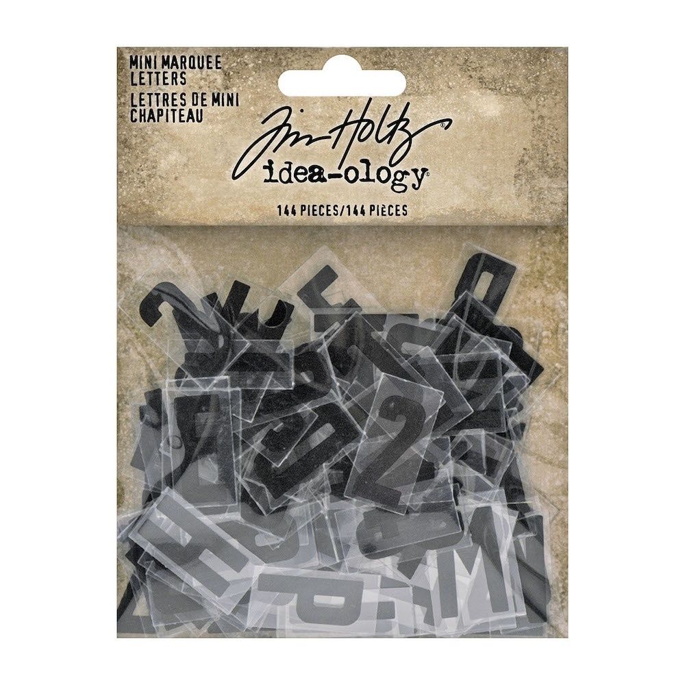 Idea-ology Tim Holtz Mini Marquee Letters (TH94127)