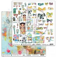 By Tandiart, Elements Scrapbooking Paper 12 x12 - TandiArt-Magic-no2