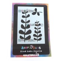Artful Days A6 Stencil - Leaves (ADS014)