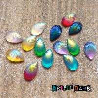 Acrylic Iridescent Shells  Teardrop (CA3024)