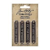 Idea-ology Tim Holtz Word Plaques (TH94246)