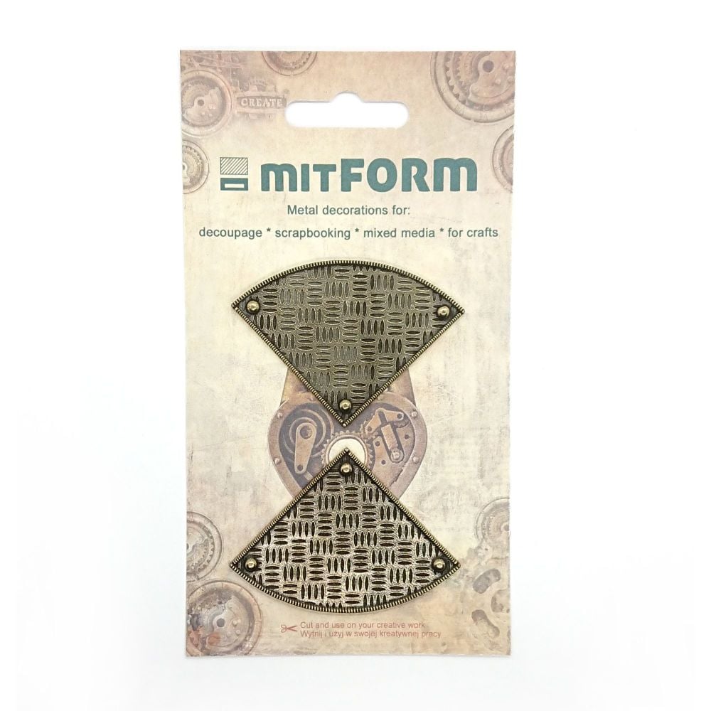 Mitform Corners 9 Metal Embellishments (MITS024)