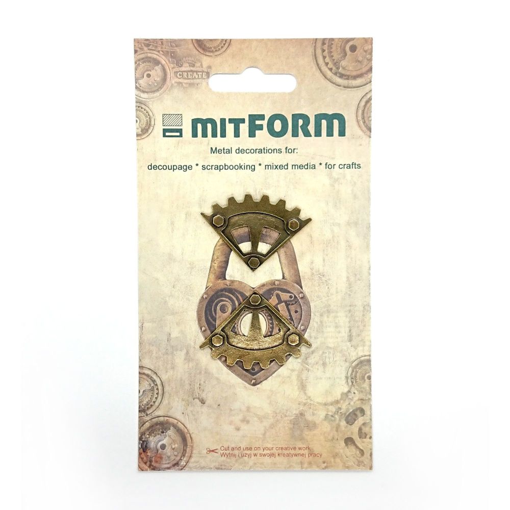 Mitform Corners 1 Metal Embellishments (MITS013)