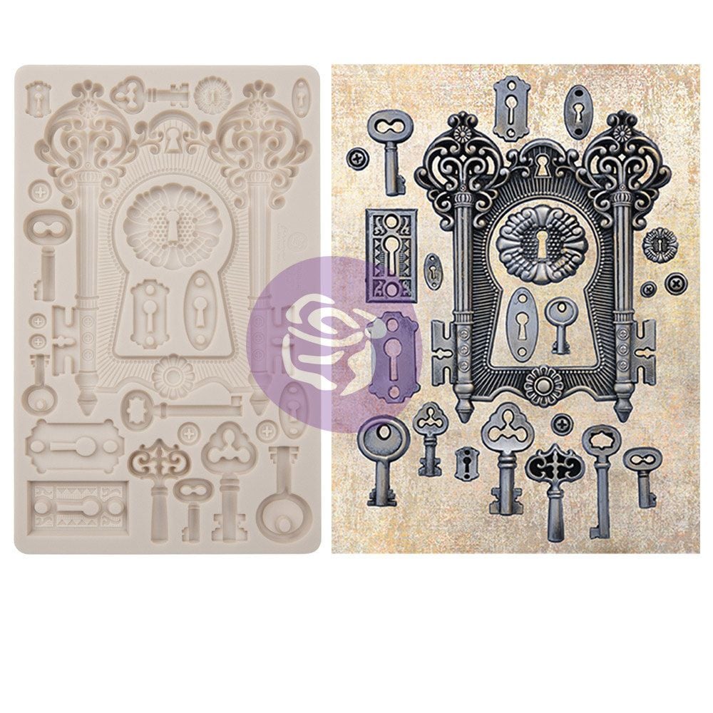 Prima Finnabair Mould - Locks and Keys (969387)