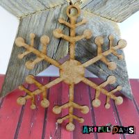 Artful Days MDF Christmas Snowflake 1 (ADM066)