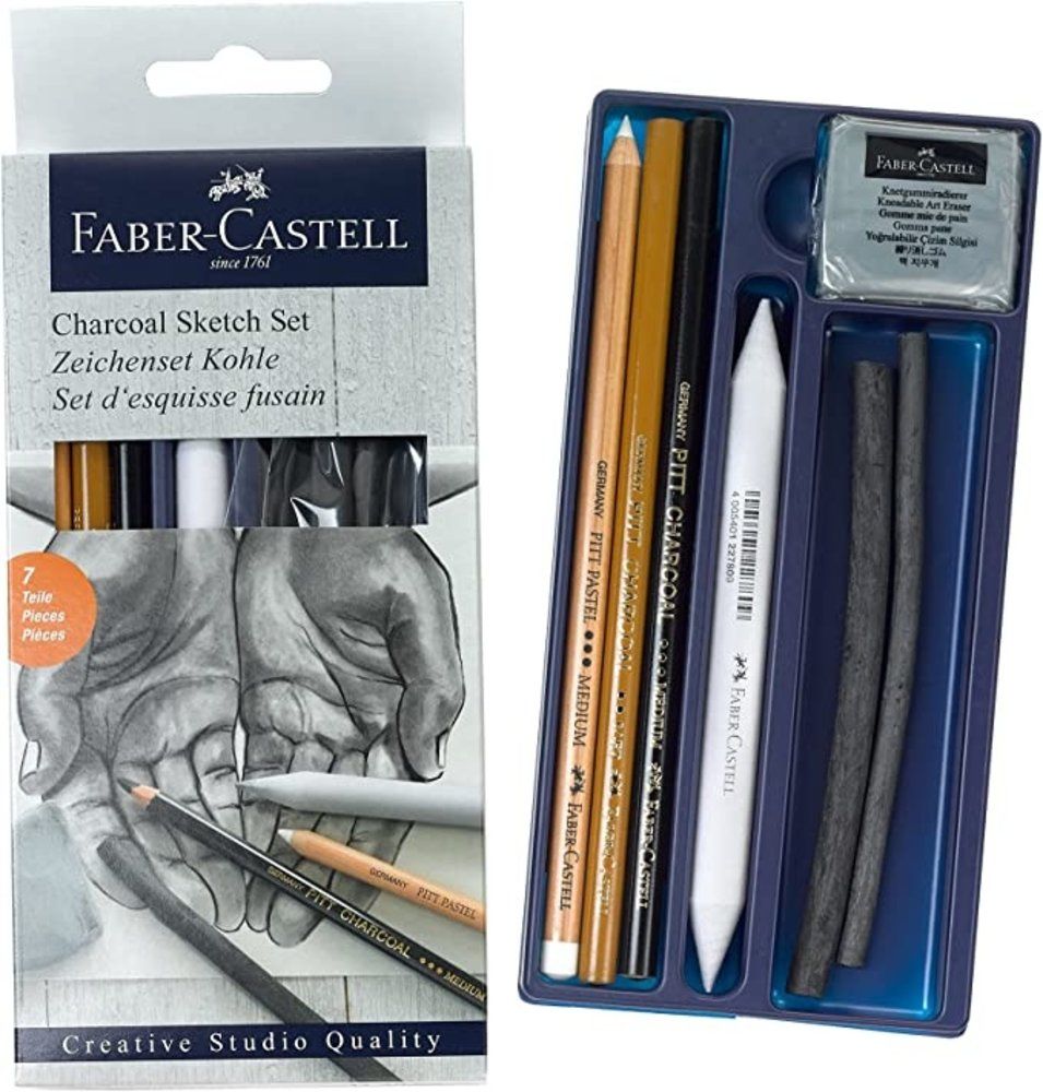 Faber Castell Soft Eraser, Eraser Charcoal Painting