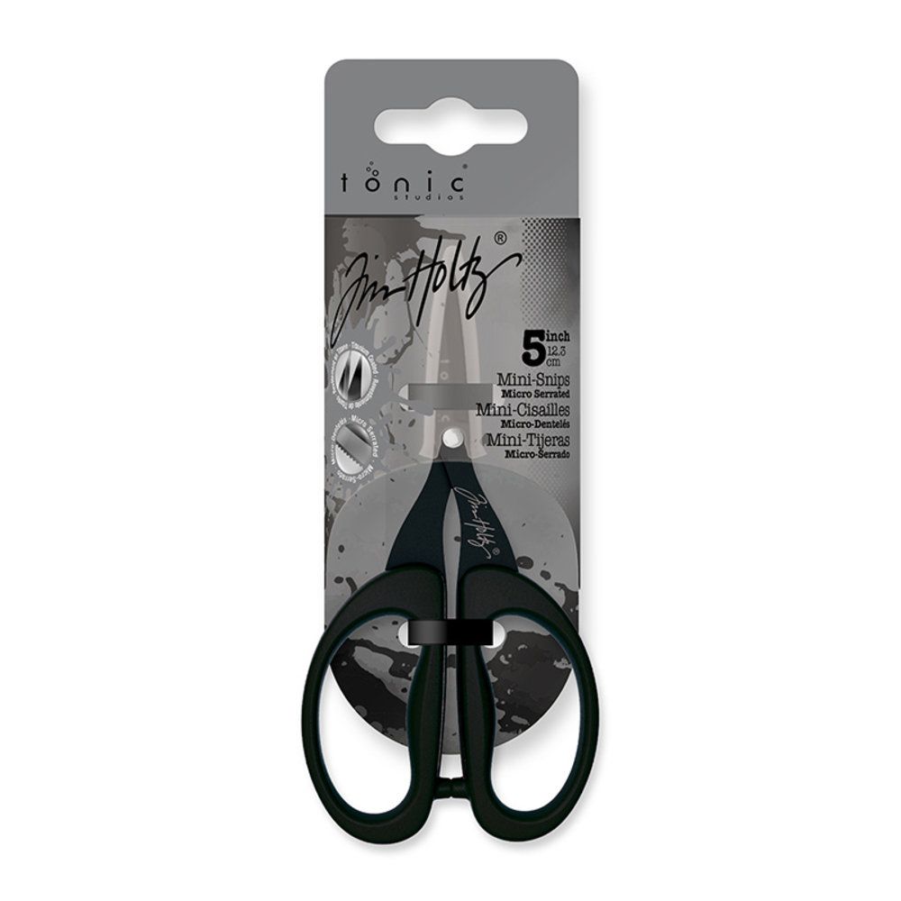 Tim Holtz Tonic 5 Inch Mini Snips (816e) Scissors