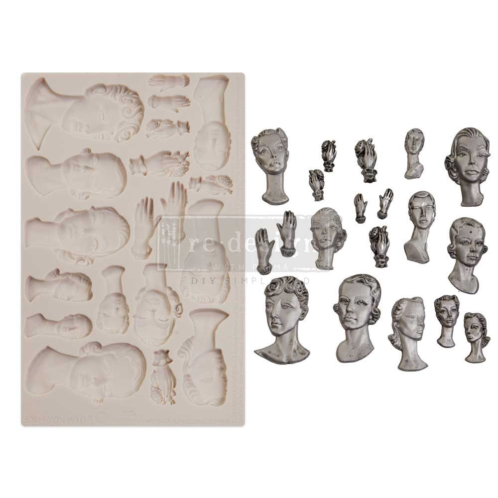 New Release Prima Finnabair Moulds - Finnabair Moulds - Fashion Icons (9695