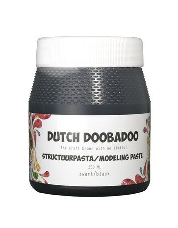 Dutch Doobadoo, Modelling Paste Black 250 ml (870.000.090)