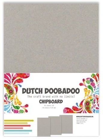 Dutch Doobadoo Chipboard A5 Sheets (10pcs) (474.300.004)