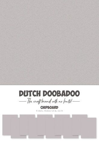 Dutch Doobadoo Chipboard A4 Sheets (10pcs) (474.300.008)