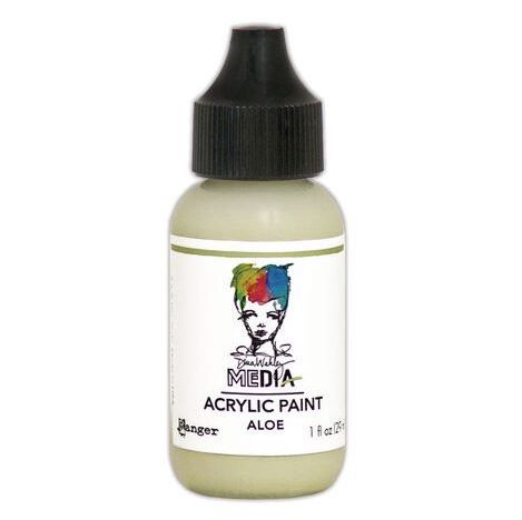 Dina Wakley Media Acrylic Paints 1oz - Aloe