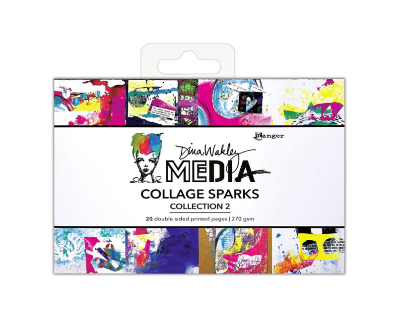 Dina Wakley Media Collage Sparks Collection 2 (MDA82231)