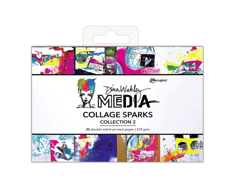 Dina Wakley Media Collage Sparks Collection 1 (MDA82224)