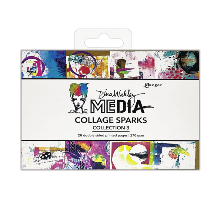 Dina Wakley Media Collage Sparks Collection 1 (MDA82224)