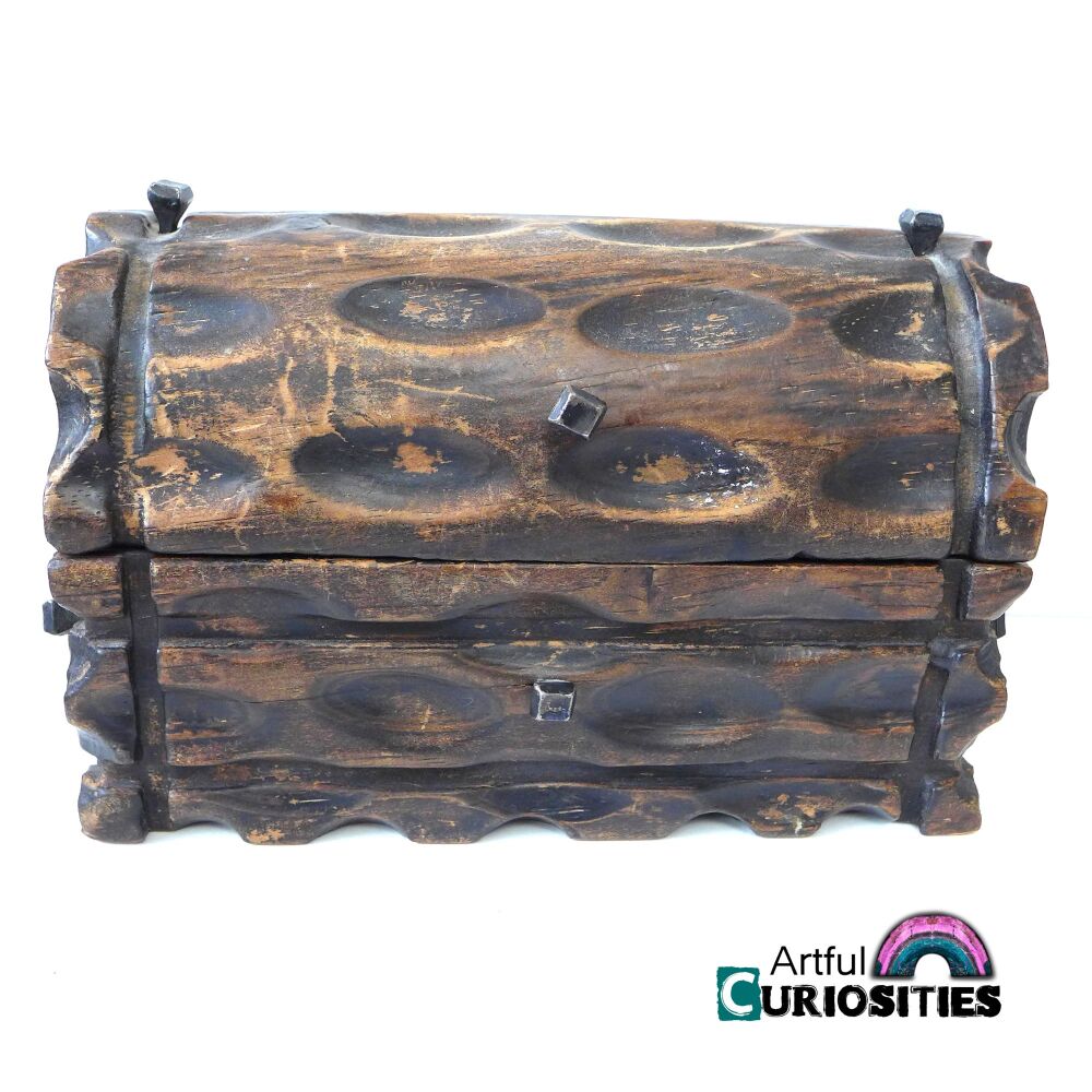 Boxes for Altering - Chunky Wooden Treasure Chest  - AC056