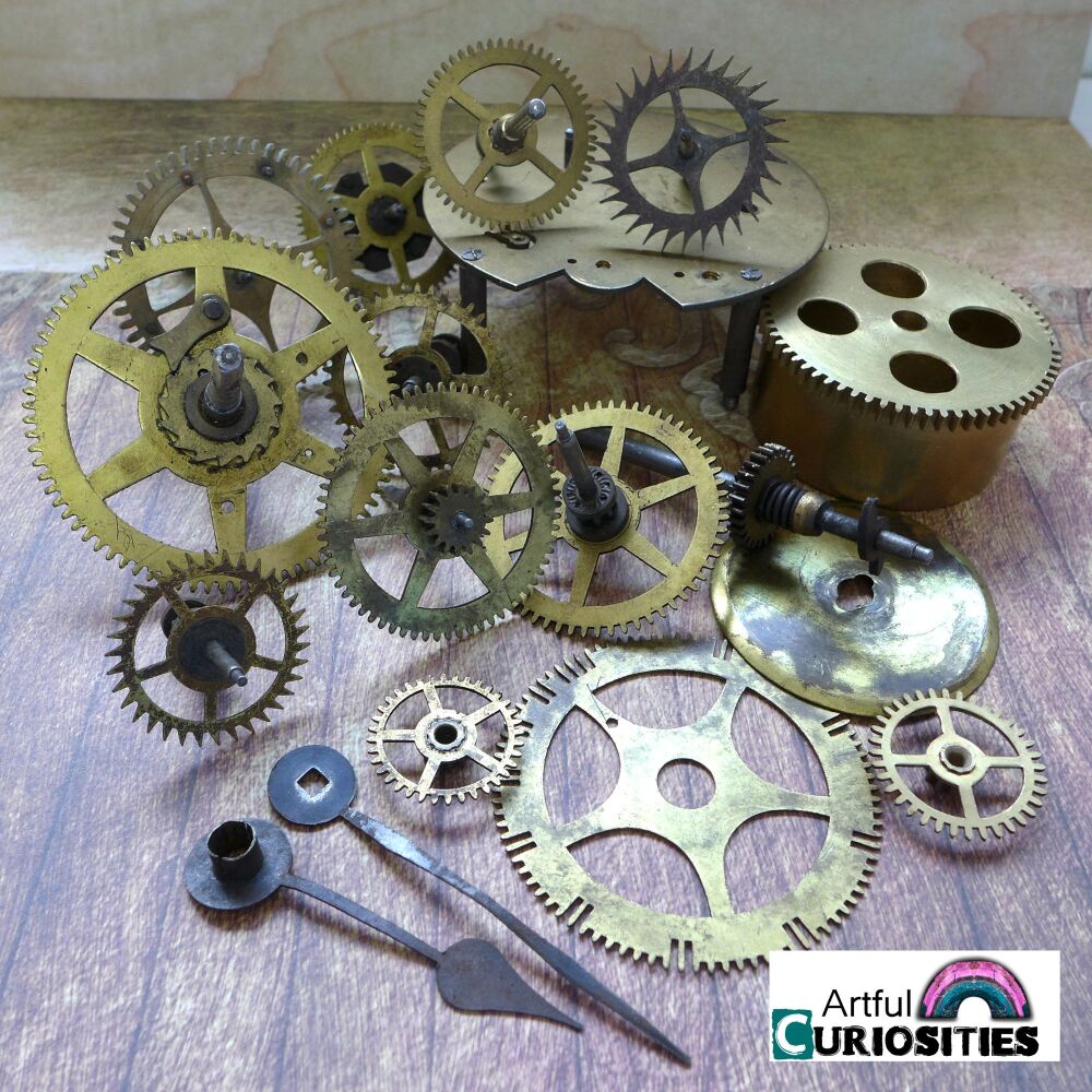 Clocks/Watches/Parts - Mechanical Cogs & Gears - AC086
