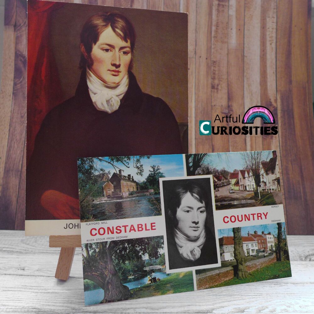 Postcard Pair - John Constable - AC098