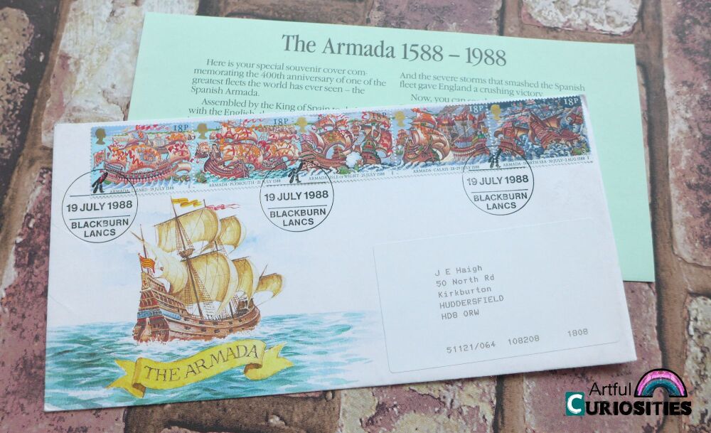 Ephemera - First Day Covers - The Armada 1988 - AC120