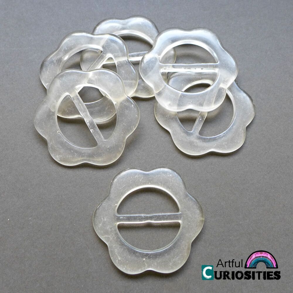 Fashion Accessories - Large Clear Buckles - AC144