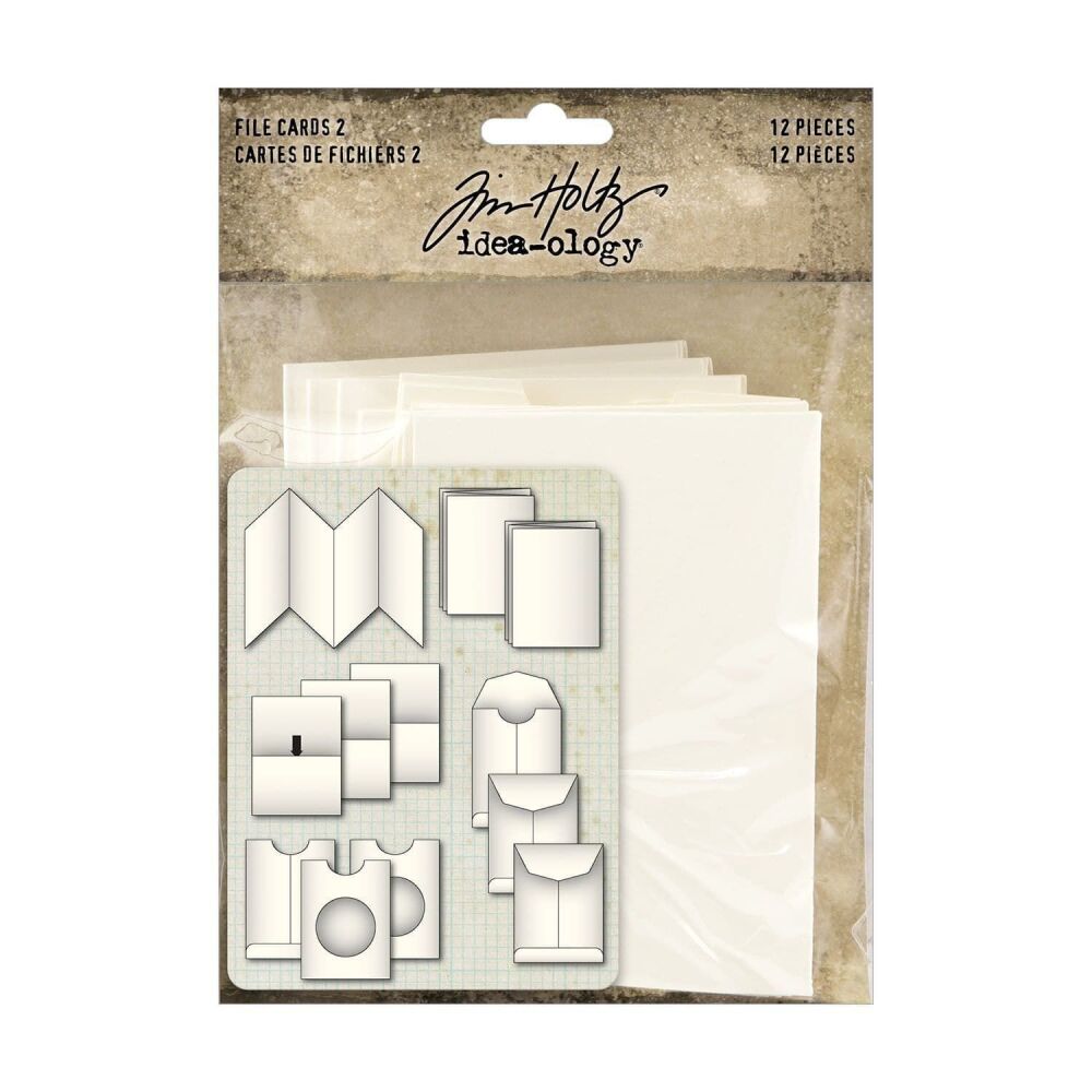 Idea-ology Tim Holtz File Cards 2 (TH94369)