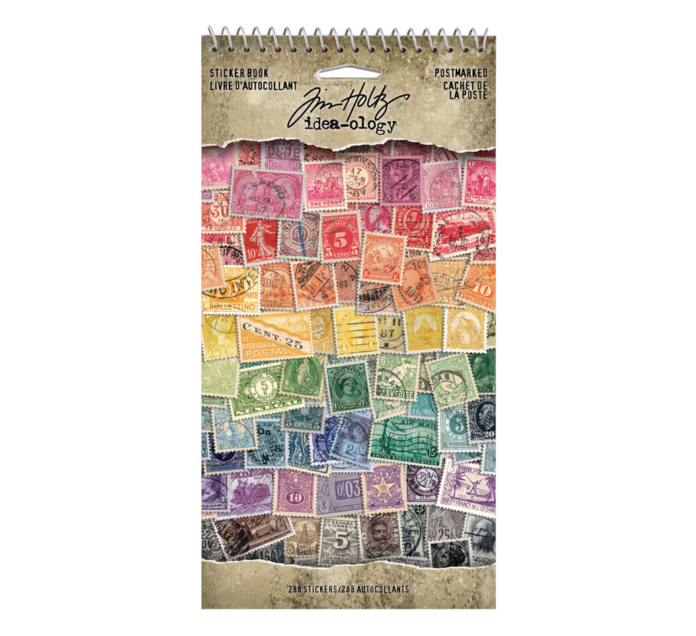 Idea-ology Tim Holtz Sticker Book Postmarked (TH94387)