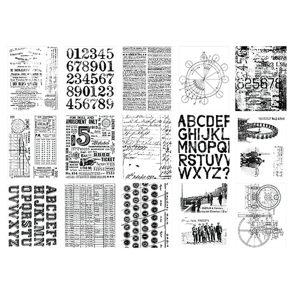 Idea-ology Tim Holtz Collage Paper Archives (TH94366)