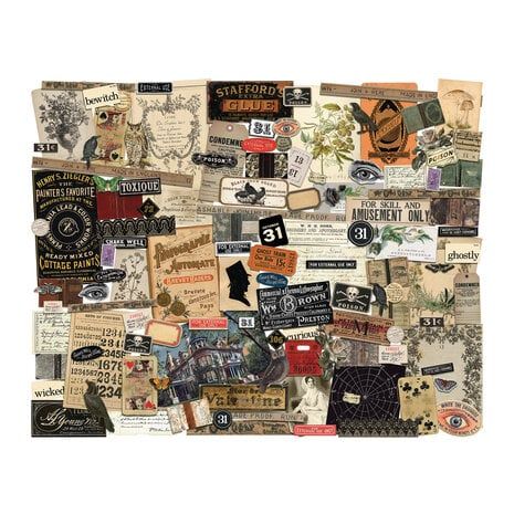 Tim Holtz Halloween Ephemera Pack (TH94396)