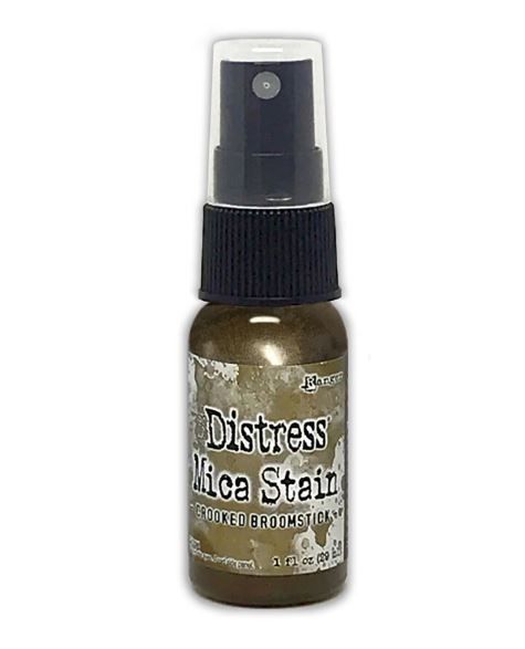 Tim Holtz Distress Mica Stains Halloween Crooked Broomstick 1 fl oz (TSH87175)