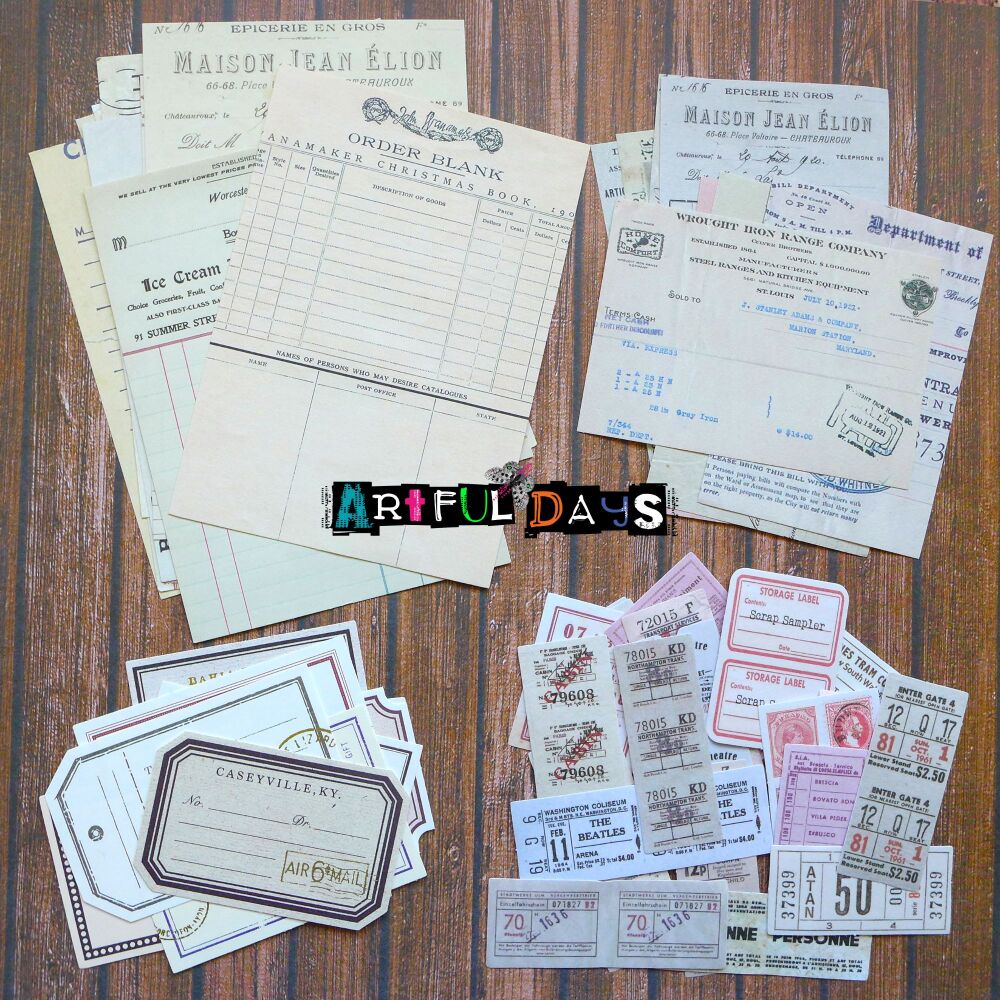 Journaling Paper & Sticker Pack 50pcs (PA001)