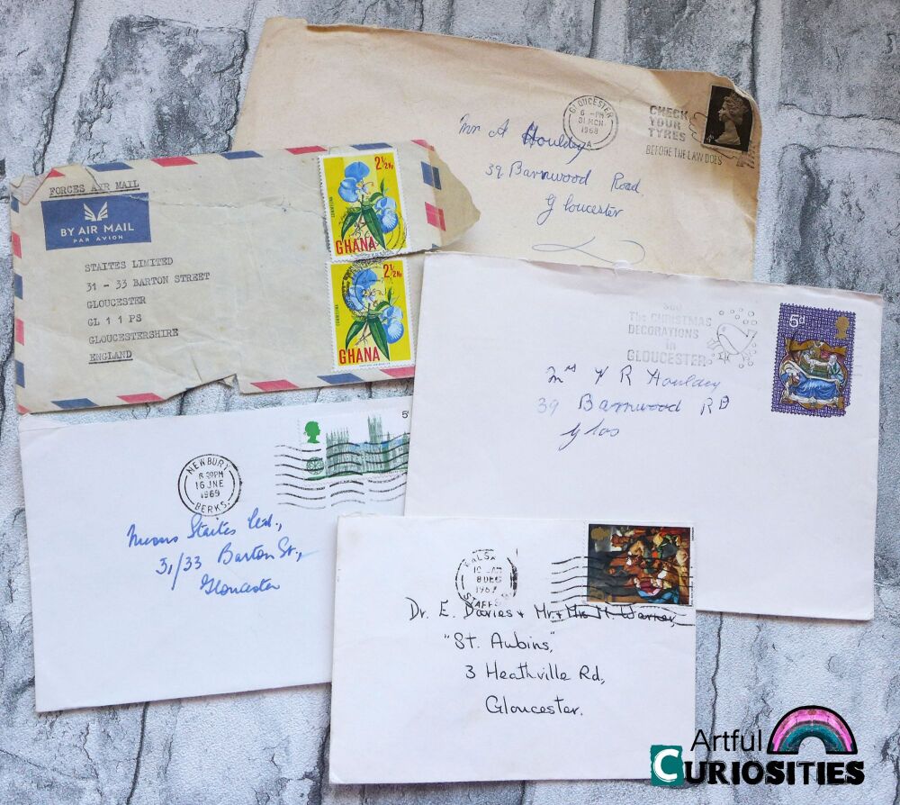 Ephemera - Old Envelopes - 1967/1969 - AC195