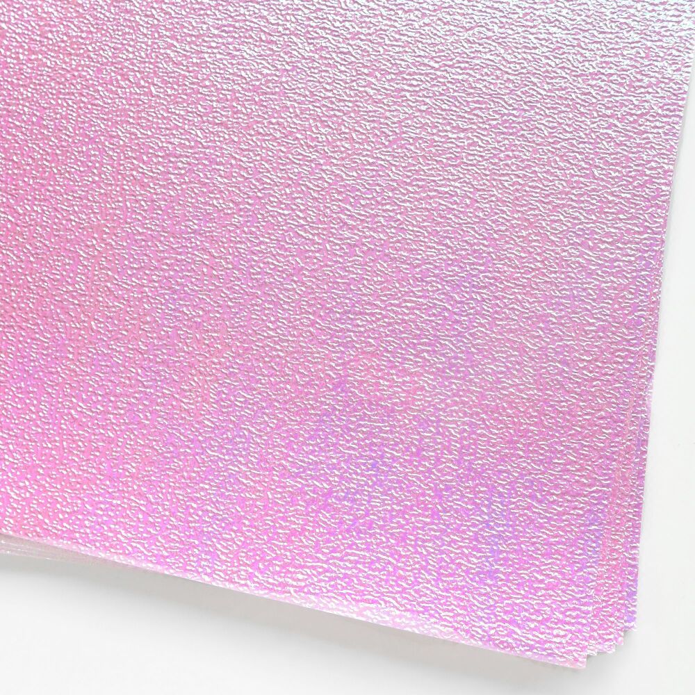 Pink Iridescent Shimmer Paper 10 Pack A4 Sheets