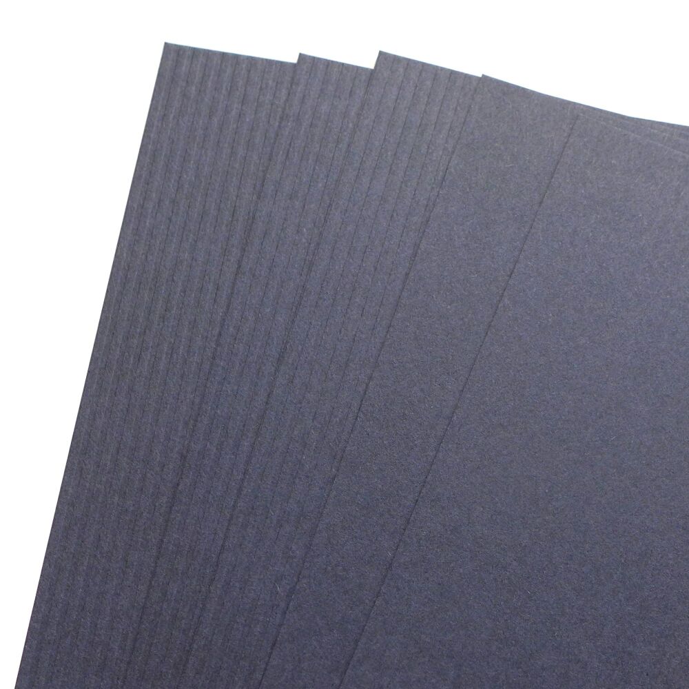 Lined Texture Backing Card 10 x A4 Sheets - Dark Grey