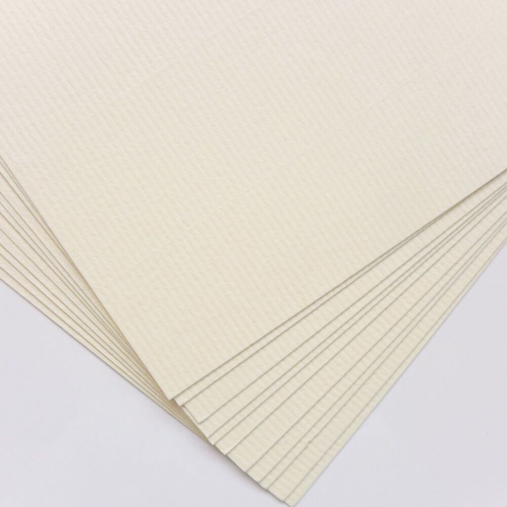 Hammered Cream Card 10 x A5 Sheets