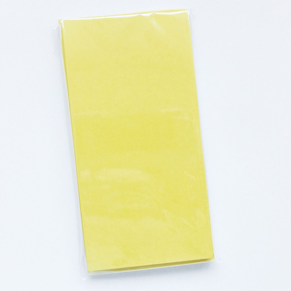 Yellow Card Blanks & Envelopes - A6 Size, Pack of 10
