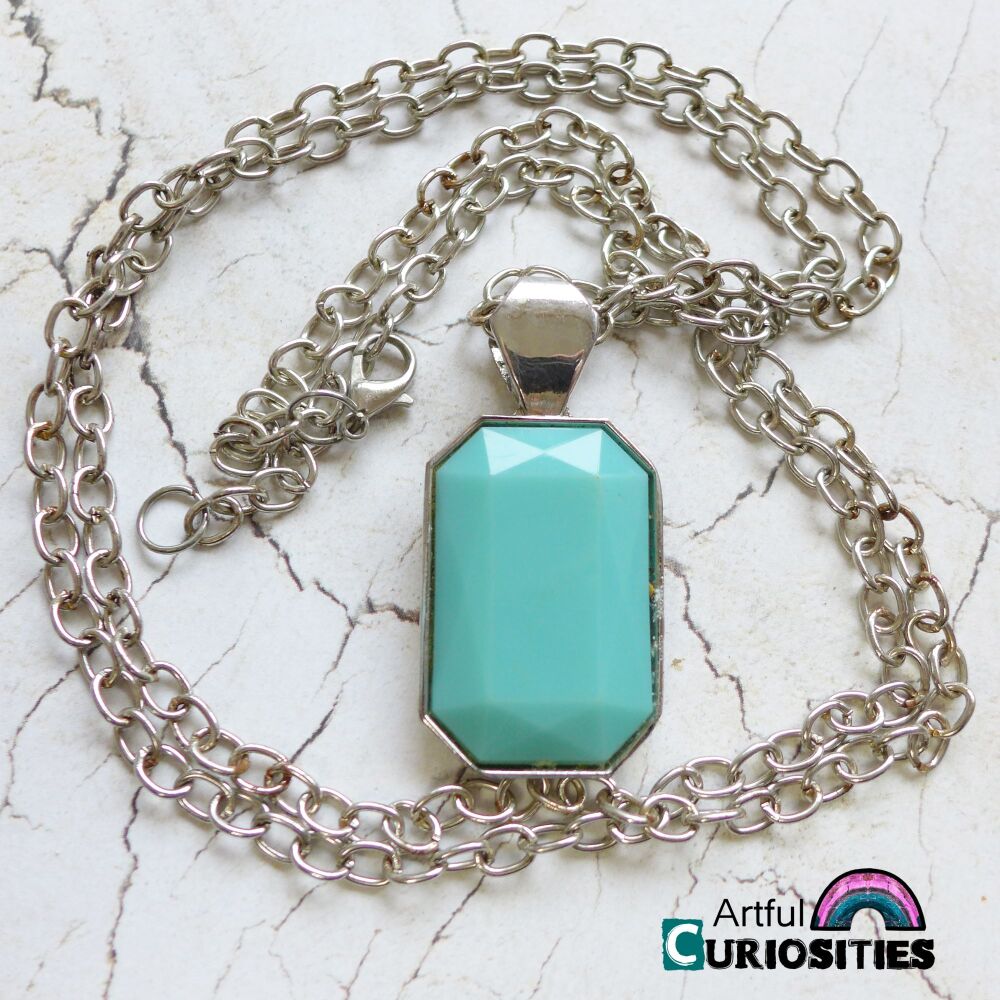 Jewellery - Turquoise Pendant Necklace - AC261