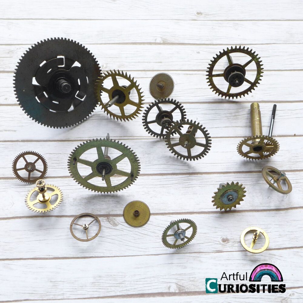 Clocks/Watches/Parts - Mechanical Cogs & Gears - AC332