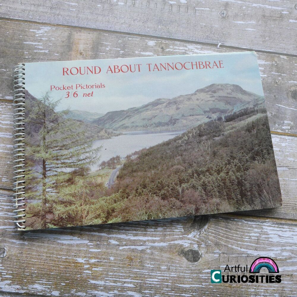 Postcard Spiral Bound Book Round About Tannochbrae - AC360