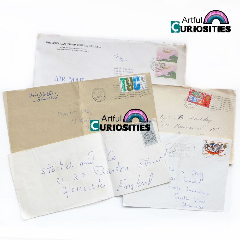 Ephemera - Old Envelopes - 1968/1969 - AC369