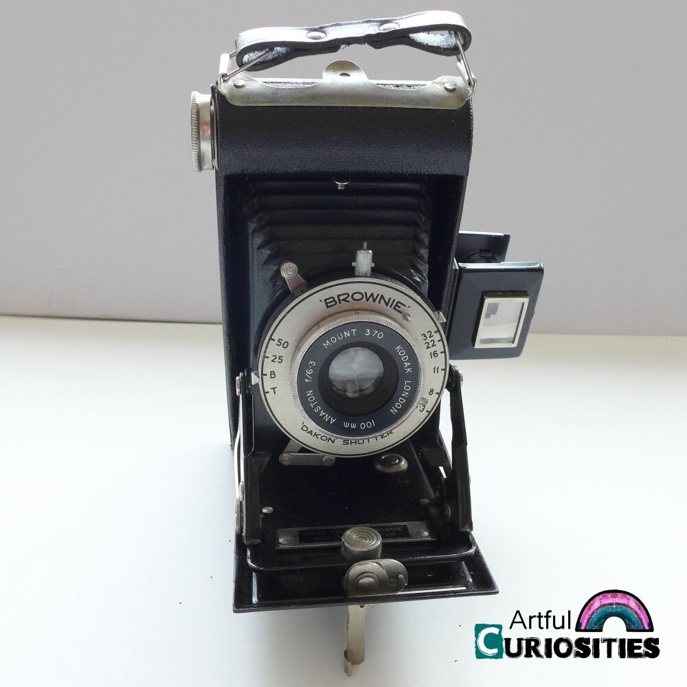 Camera - Vintage Kodak Six-20 Folding Brownie Camera