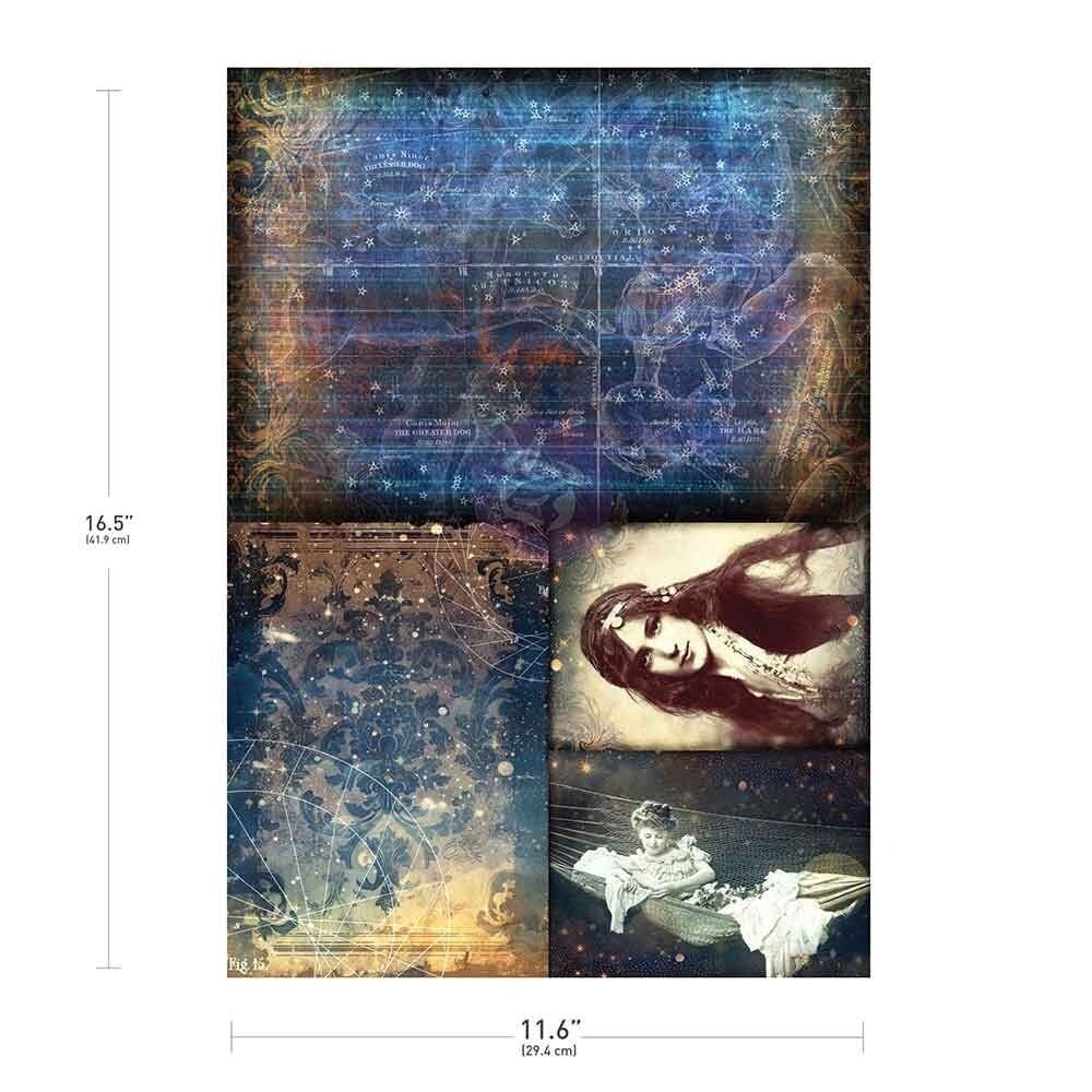 NEW Release Limited Edition - Finnabair Nightdreaming A3 Decoupage Fiber (679866)