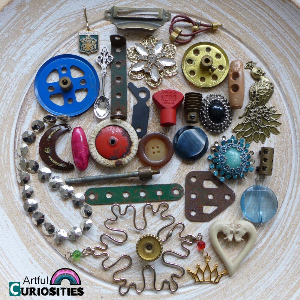 Embellishments - Mixed Media Bits & Bobs Bags - AC408