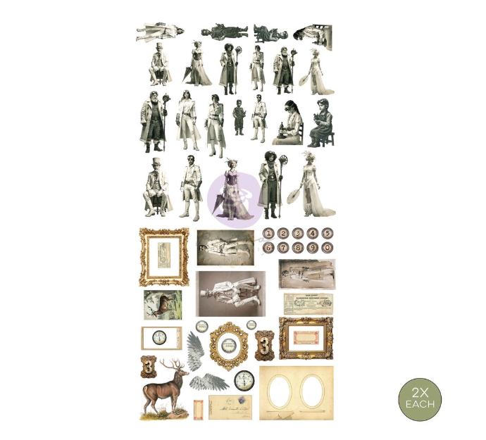 NEW Release Finnabair - Steam and Frost Ephemera (112pcs) (951481)