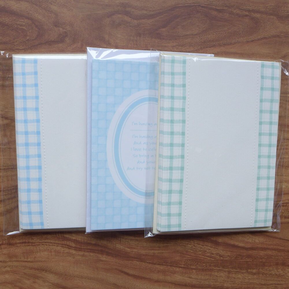 Card Blanks & Envelopes - 3 Packs of A6, 4 cards each pack