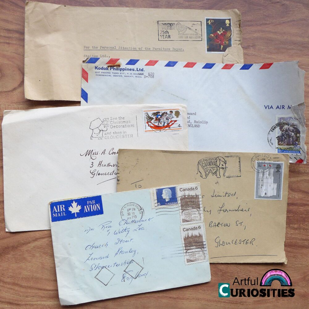 Ephemera - Old Envelopes 1968 - 1970 AC421