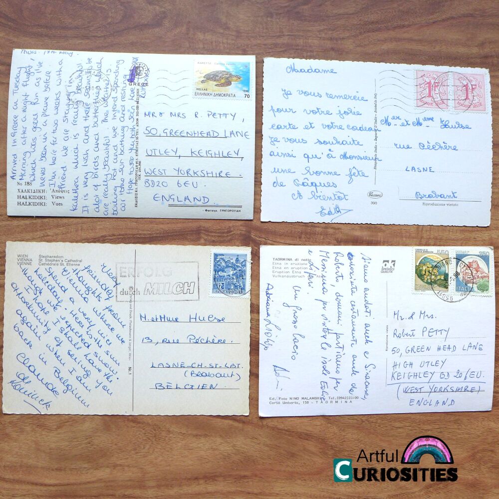 Postcard 4 Pack - Written & Mailed - AC423