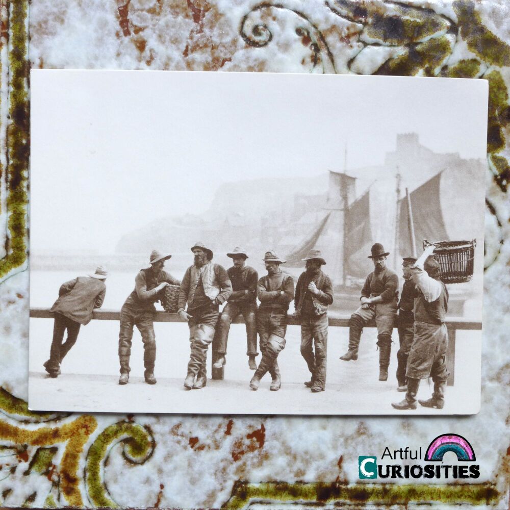 Postcard Single - Whitby's Fishermen - AC448