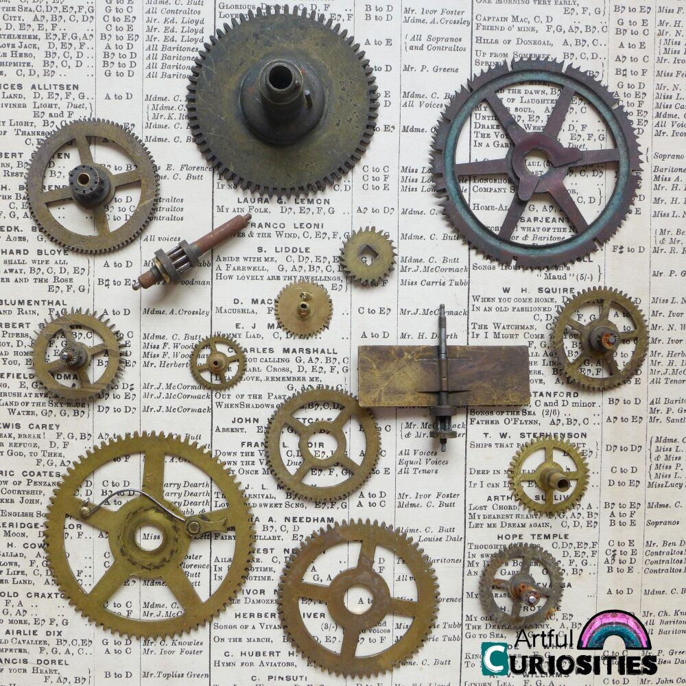 Clocks/Watches/Parts - Mechanical Cogs & Gears - AC468