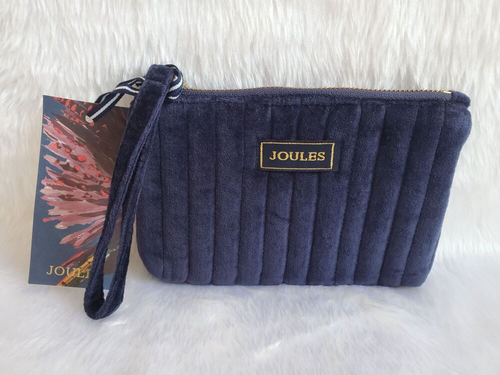 Joules navy purse top